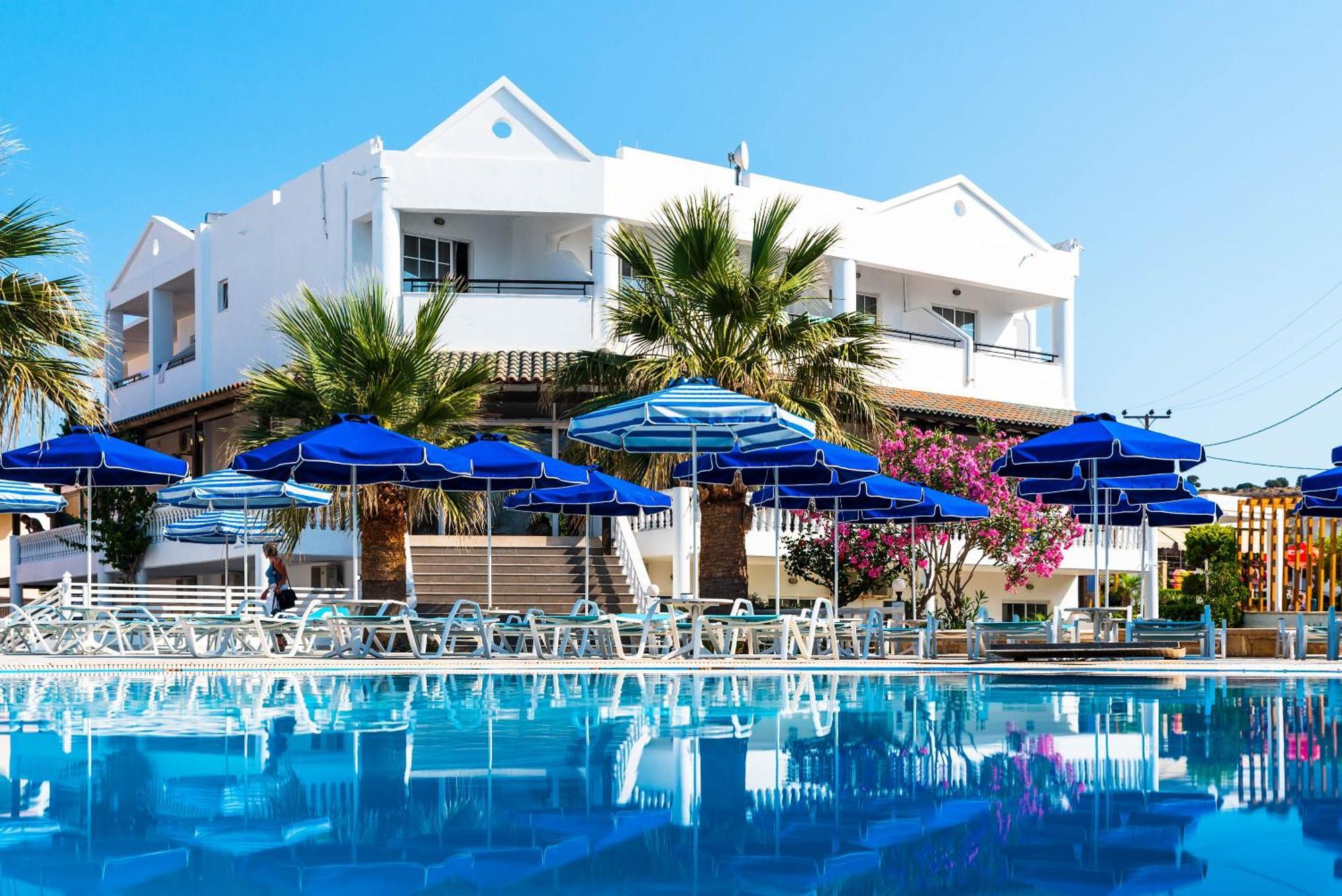 Elvita Beach Hotel Kiotari Exterior foto