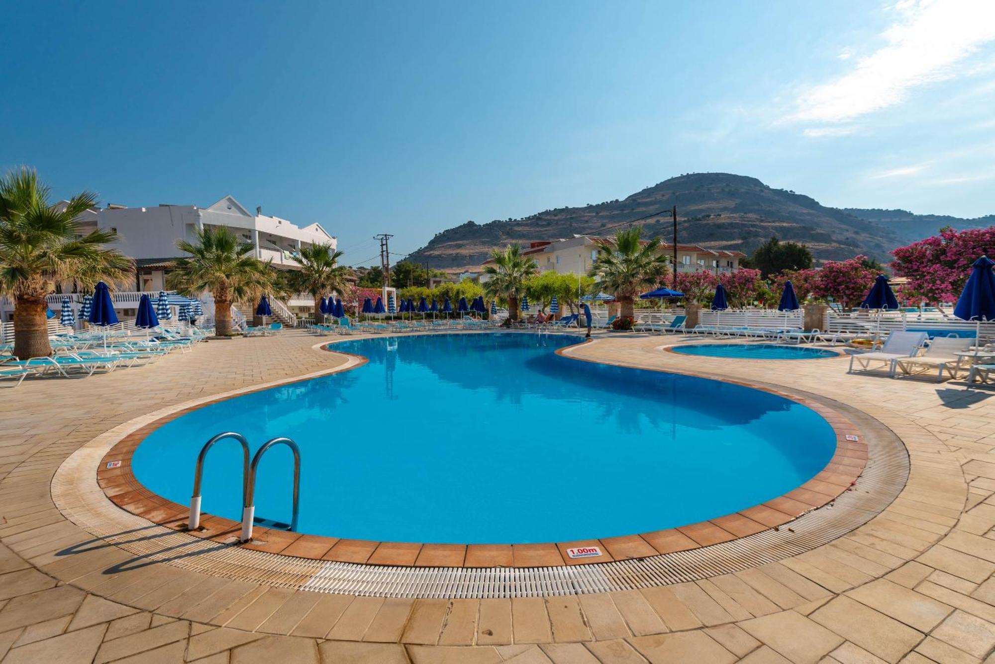 Elvita Beach Hotel Kiotari Exterior foto